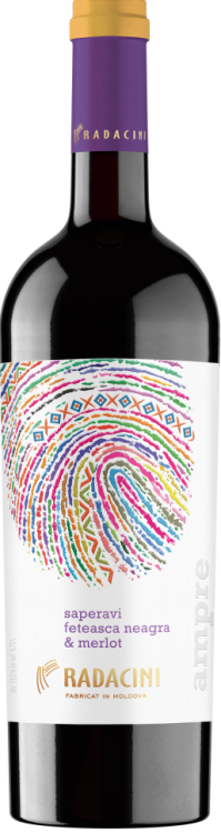 Вино «Ampre» Saperavi - Feteasca Neagra & Merlot, Radacini. 0,75