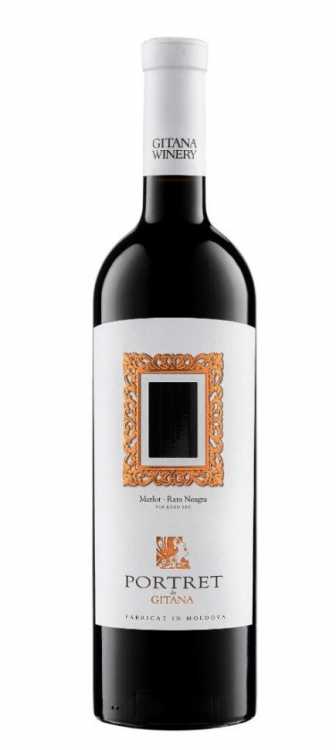 Вино «Portret de Gitana» 2022 Merlot - Rara Neagra. 0,75