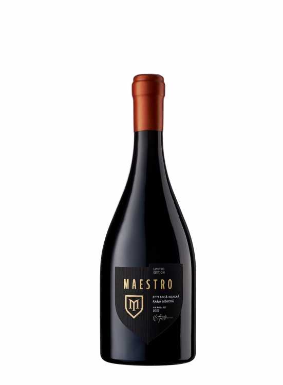 Вино «Maestro» Virtuoso 2023 Feteasca Neagra - Rara Neagra. 0,75