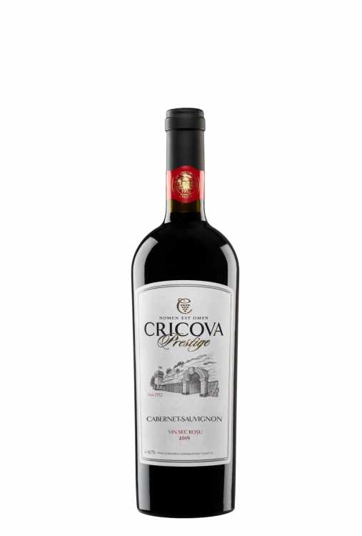 Вино «Cabernet-Sauvignon» 2019 Prestige, Cricova. 0,75