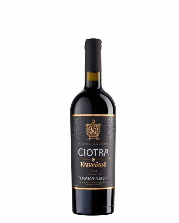 Вино «Ciotra» 2021 Feteasca Neagra, Kara Gani. 0,75