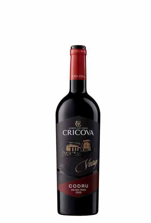 Вино «Codru» 2020 Vintage, Cricova. 0,75
