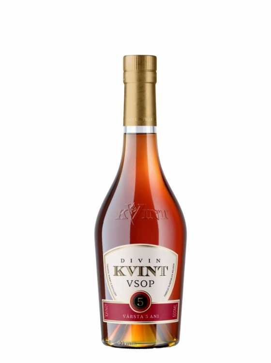 Коньяк «KVINT» VSOP 5 лет. Conus 0,5