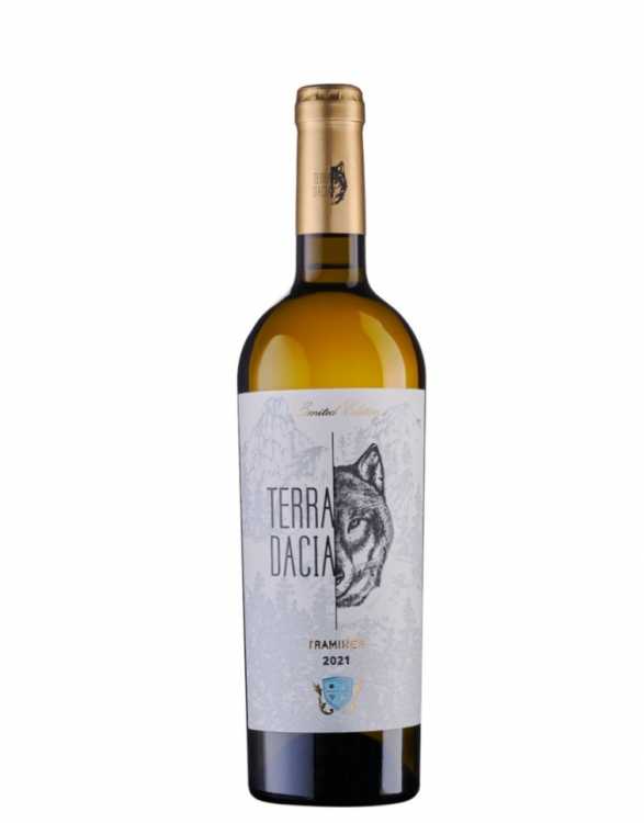 Вино «Traminer» 2021 Terra Dacia. 0,75