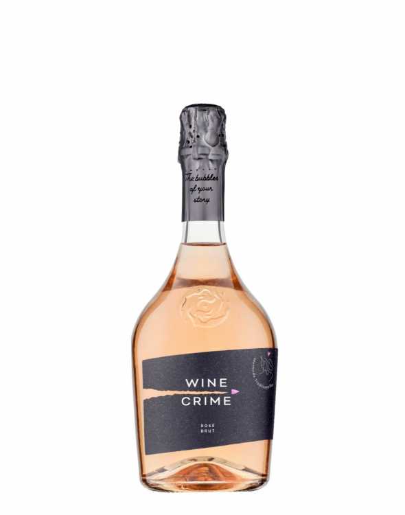 Шампанское «Wine Crime» розовое брют, Bostavan. 0,75