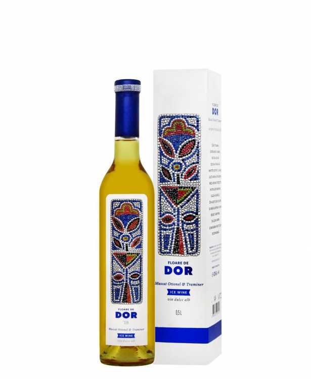 Ice Wine «Floare de Dor» 2021 Muscat Ottonel & Traminer, Bostavan. 0,5