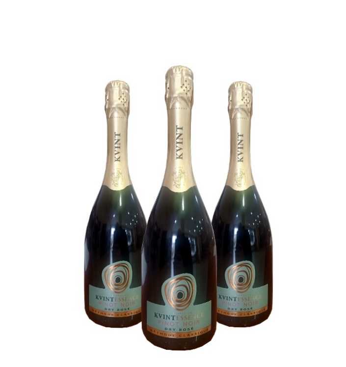 Шампанское «KVINTessence» Pinot Noir, сухое розовое. 0,75