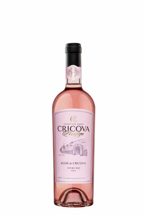 Вино «Rose de Cricova» 2022 Prestige. 0,75