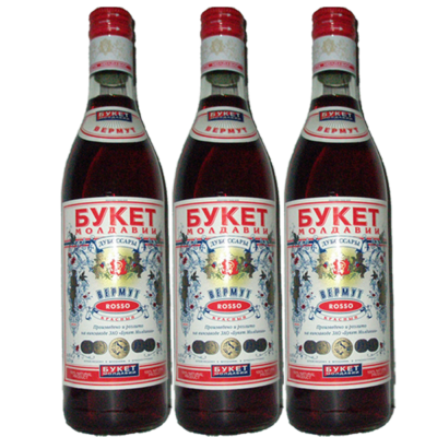 Вино «Вермут Красный» Букет Молдавии. 0,5 л.