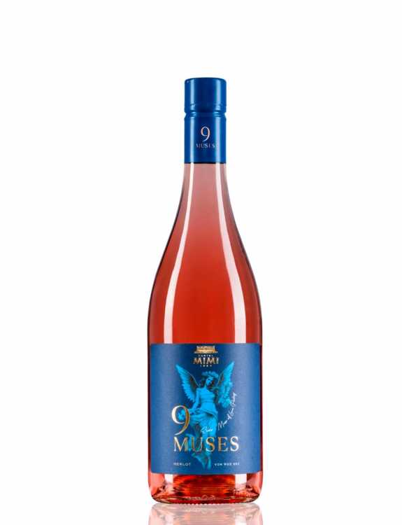 Вино «9 muses» 2023 Merlot, Mimi. 0,75