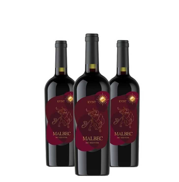 Вино «Malbec» 2021 KVINT. 0,75