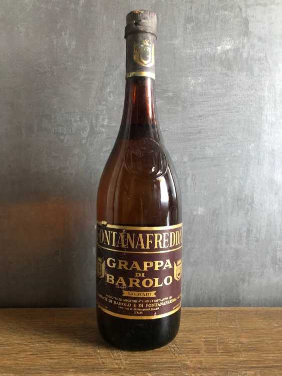 Граппа "Fontanafredda Grappa Di Barolo" 70-е. 0,75L