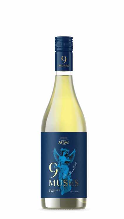 Вино «9 muses» 2023 Sauvignon Blanc, Mimi. 0,75