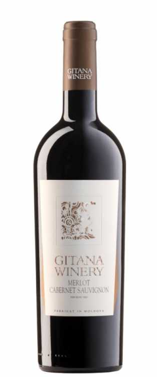 Вино «Merlot - Cabernet Sauvignon» 2021 Gitana Winery. 0,75