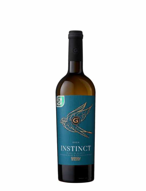 Вино «Instinct» Blanc de Blancs 2024 Feteasca Alba & Feteasca Regala, Gogu. 0,75