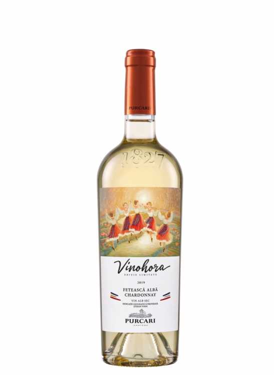 Вино «Vinohora» 2023 белое, Purcari. 0,75