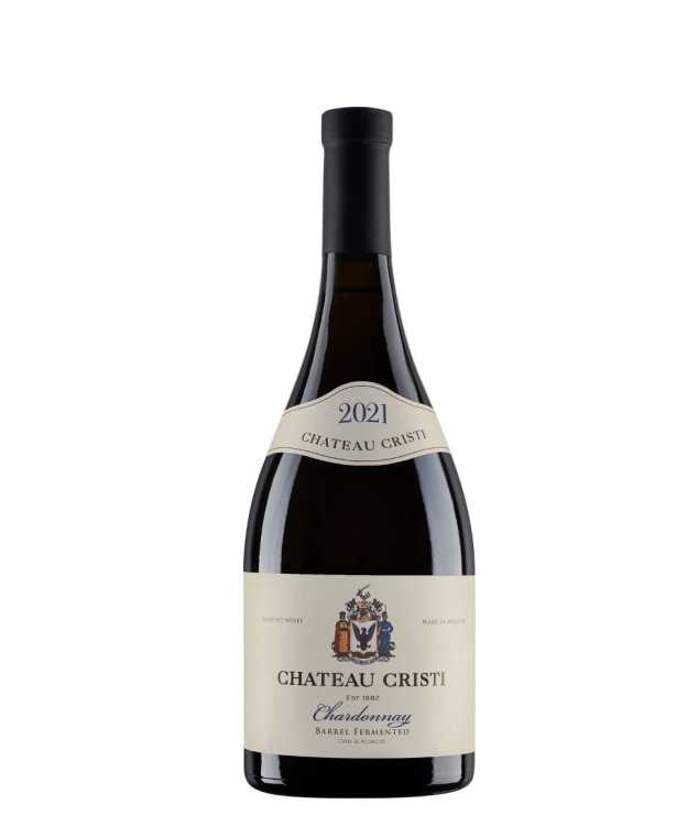 Вино «Chardonnay» 2023 Barrel fermented, Chateau Cristi. 0,75