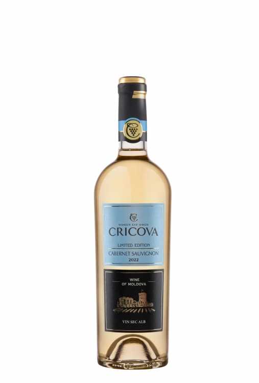 Вино «Cabernet Sauvignon» белое 2022 Limited Edition, Cricova. 0,75