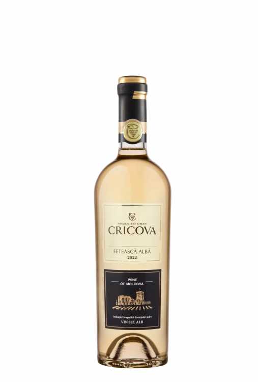 Вино «Feteasca Alba» 2022 Limited Edition, Cricova. 0,75