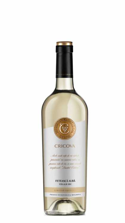 Вино «Feteasca Alba» 2022 Limited Edition, Cricova. 0,75