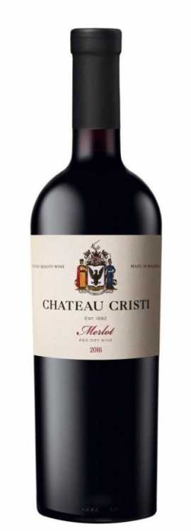 Вино «Merlot» 2017 Chateau Cristi. 0,75