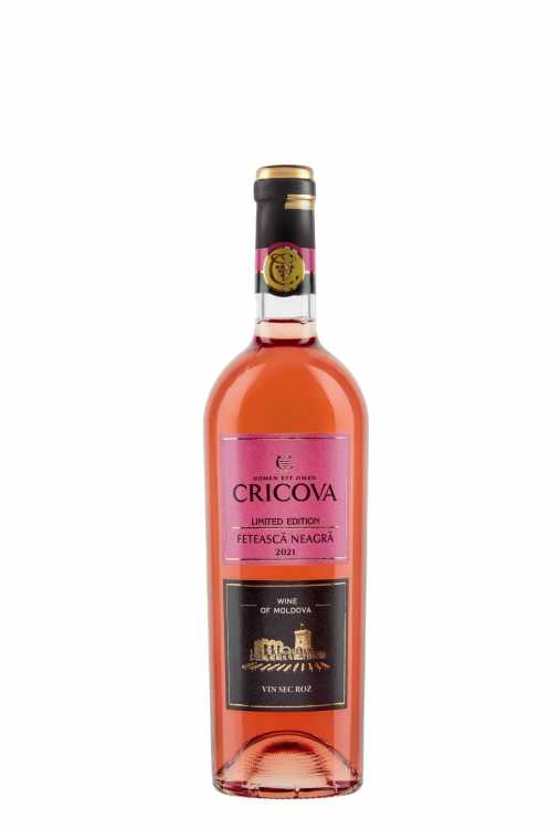 Вино «Feteasca Neagra» розовое 2021 Limited Edition, Cricova. 0,75