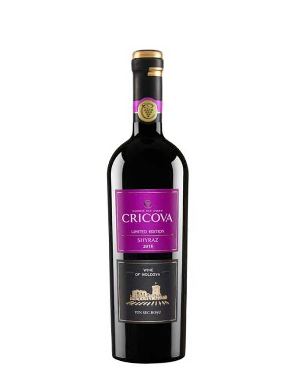 Вино «Shyraz» 2019 Limited Edition, Cricova. 0,75