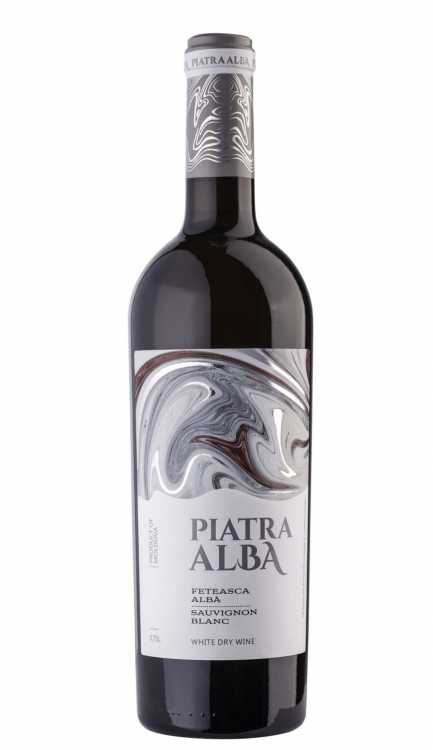 Вино «Piatra Alba» 2023 Feteasca Alba - Sauvignon Blanc - Muscat, Cojusna. 0,75