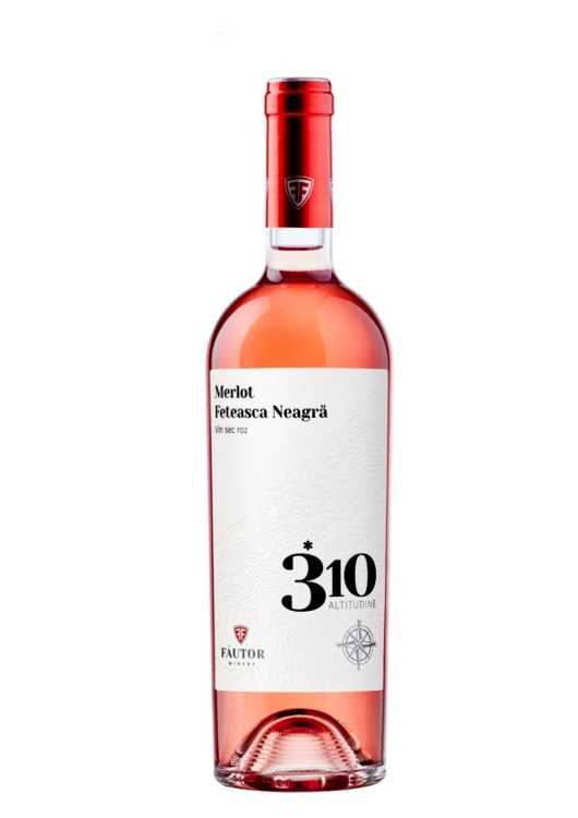 Вино «310 Altitudine» 2023 Merlot - Feteasca Neagra, Fautor. 0,75